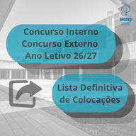 Listas Definitivas Concurso Interno/Externo 26/27